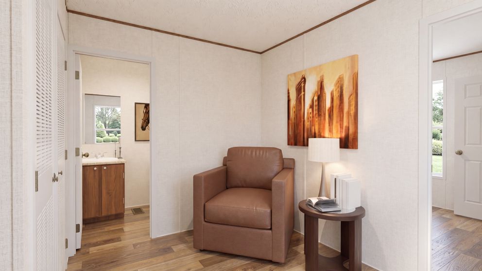 The BIRCH Flex. This Manufactured Mobile Home features 3 bedrooms and 2 baths.