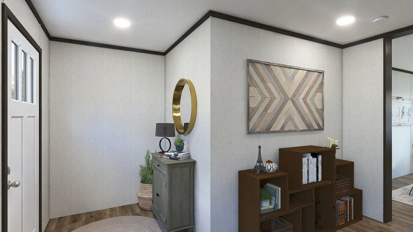 The IMPACT Foyer. This Manufactured Mobile Home features 4 bedrooms and 2 baths.