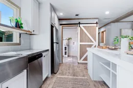 The THE RENEGADE Kitchen. This Manufactured Mobile Home features 3 bedrooms and 2 baths.