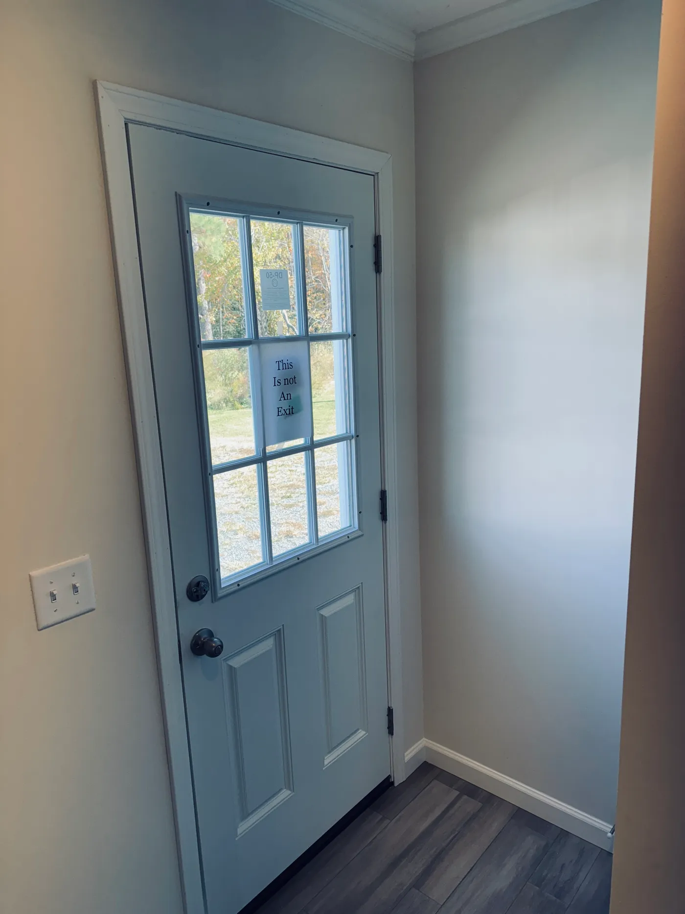 The TOURMALINE 7628-649 Back Entrance.