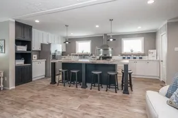 The THE FUSION 68 Kitchen. This Manufactured Mobile Home features 3 bedrooms and 2 baths.