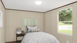 The BLISS Guest Bedroom. This Manufactured Mobile Home features 2 bedrooms and 1 bath.