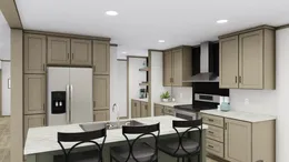 The COOK 5228-1152 Kitchen. This Manufactured Mobile Home features 3 bedrooms and 2 baths.
