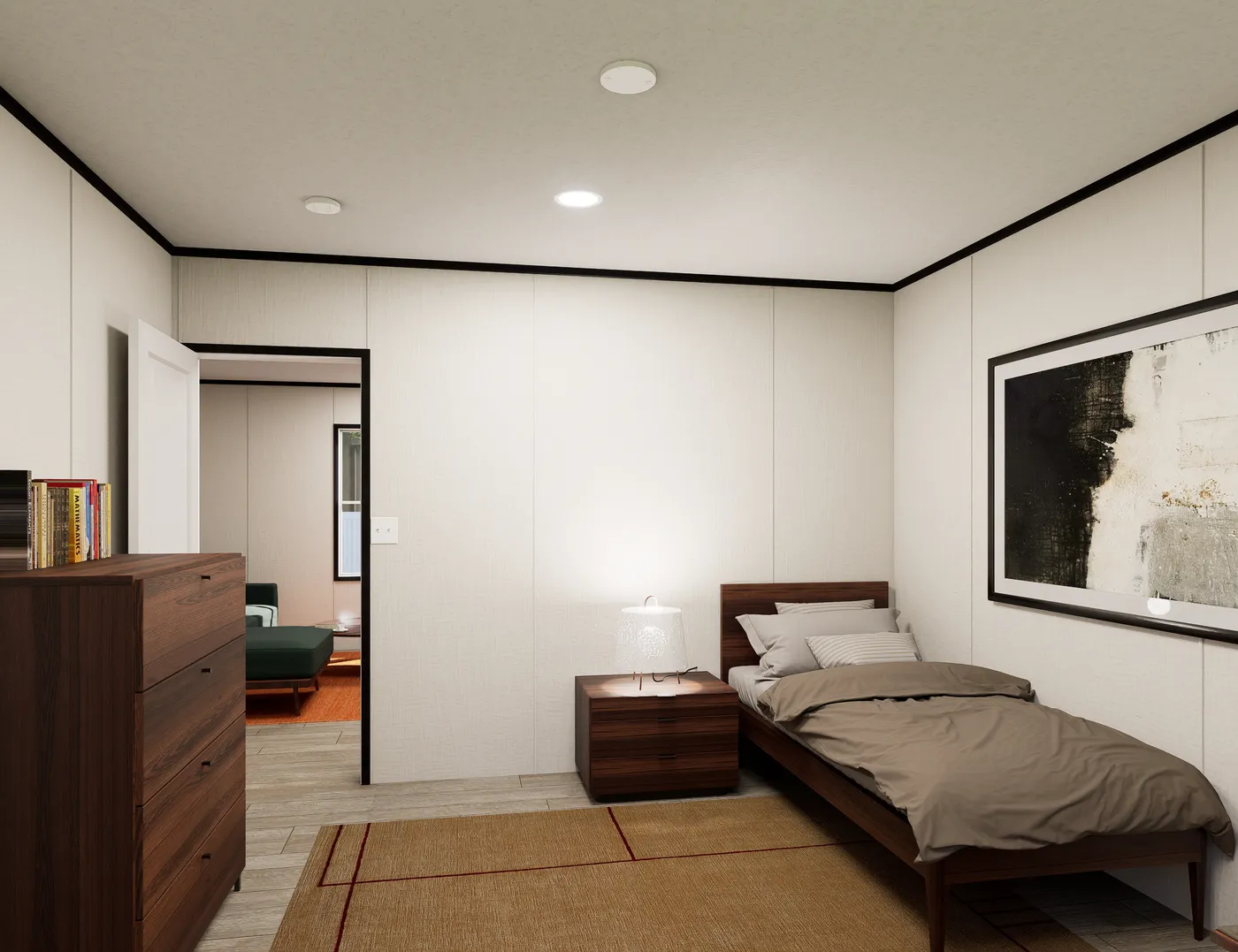 The ULTRA PRO HERCULES 28X68 3BR Bedroom. This Manufactured Mobile Home features 3 bedrooms and 2 baths.