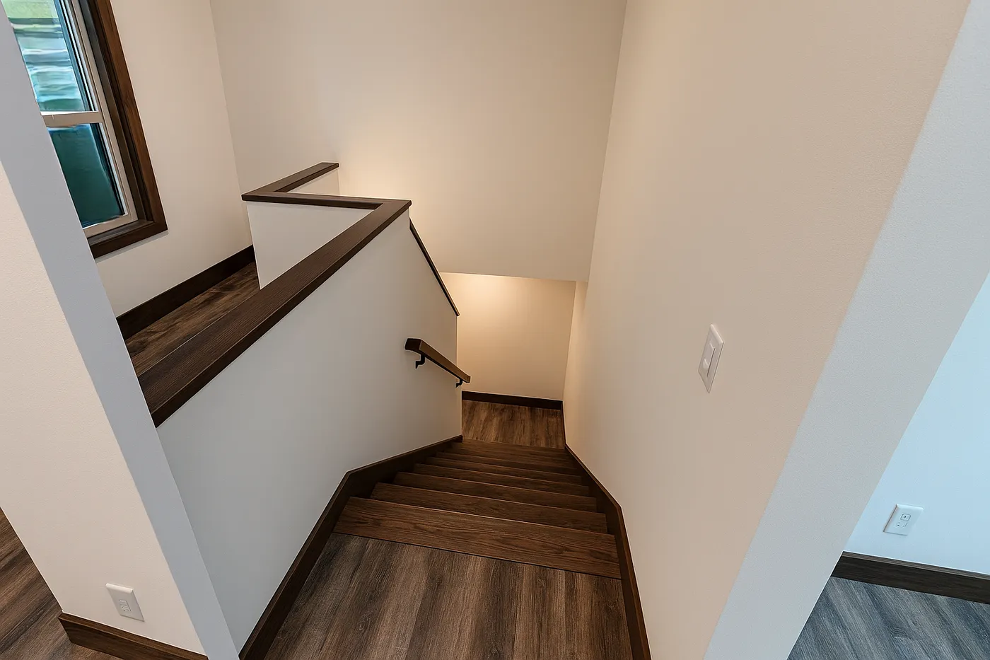 The LEGEND 402 MOD Living Room. This Modular Home features 3 bedrooms and 2 baths.