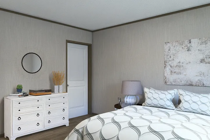 The MOROCCO Guest Bedroom. This Manufactured Mobile Home features 4 bedrooms and 2 baths.