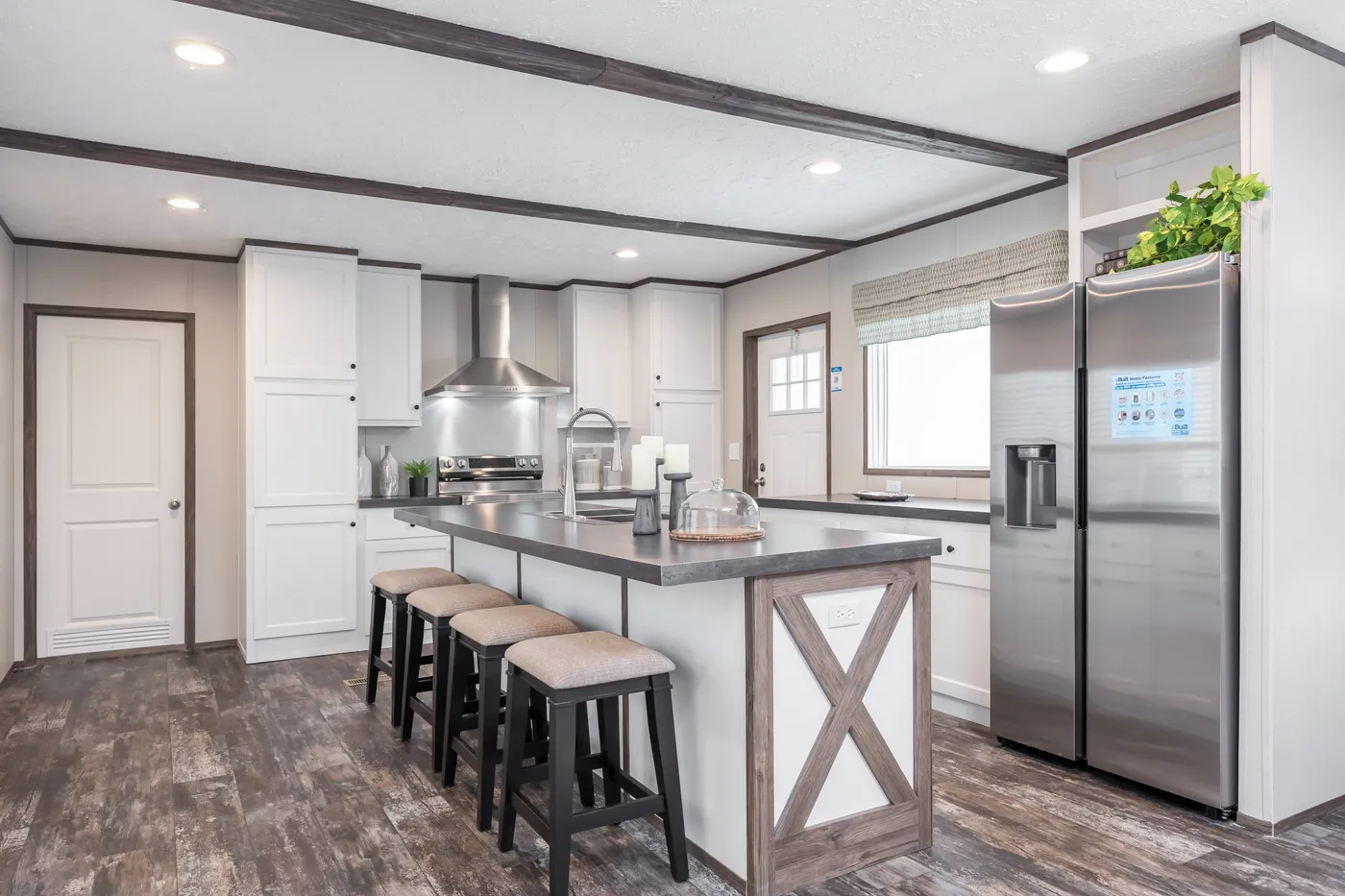 The THE GENERAL Kitchen. This Manufactured Mobile Home features 3 bedrooms and 2 baths.