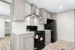 The BREEZE 16763A Kitchen. This Manufactured Mobile Home features 3 bedrooms and 2 baths.