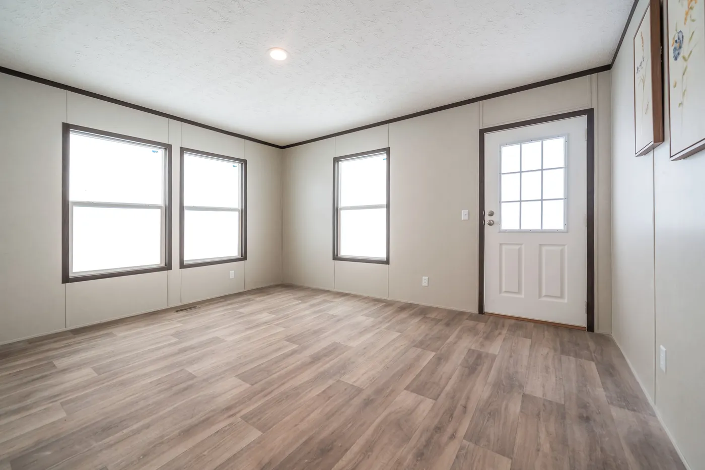 The EMPOWER Bedroom. This Manufactured Mobile Home features 4 bedrooms and 2 baths.