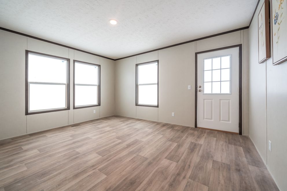 The EMPOWER Bedroom. This Manufactured Mobile Home features 4 bedrooms and 2 baths.