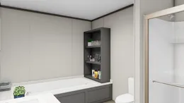 The ULTRA PRO 4 BR 28X68 Primary Bathroom. This Manufactured Mobile Home features 4 bedrooms and 2 baths.