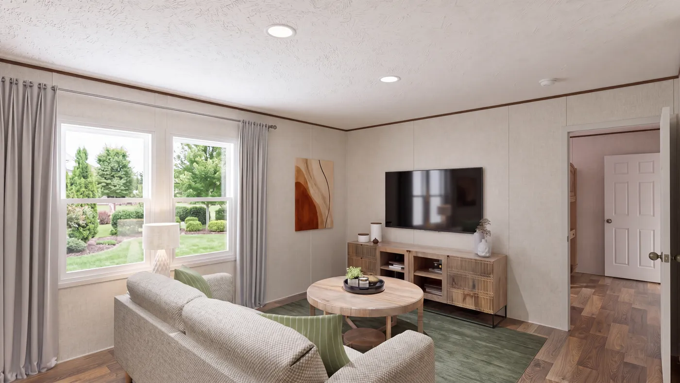 The SYCAMORE Den. This Manufactured Mobile Home features 4 bedrooms and 2 baths.
