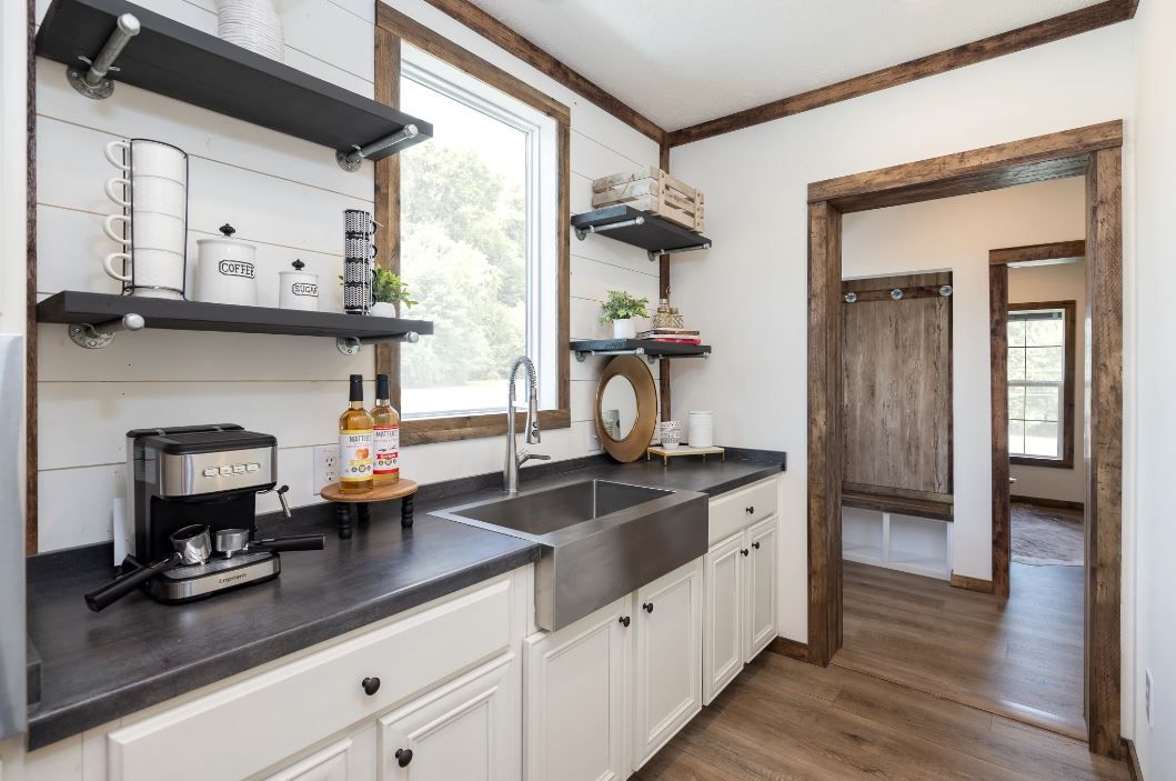 The ARABELLA Baker's Kitchen. This Manufactured Mobile Home features 3 bedrooms and 2 baths.