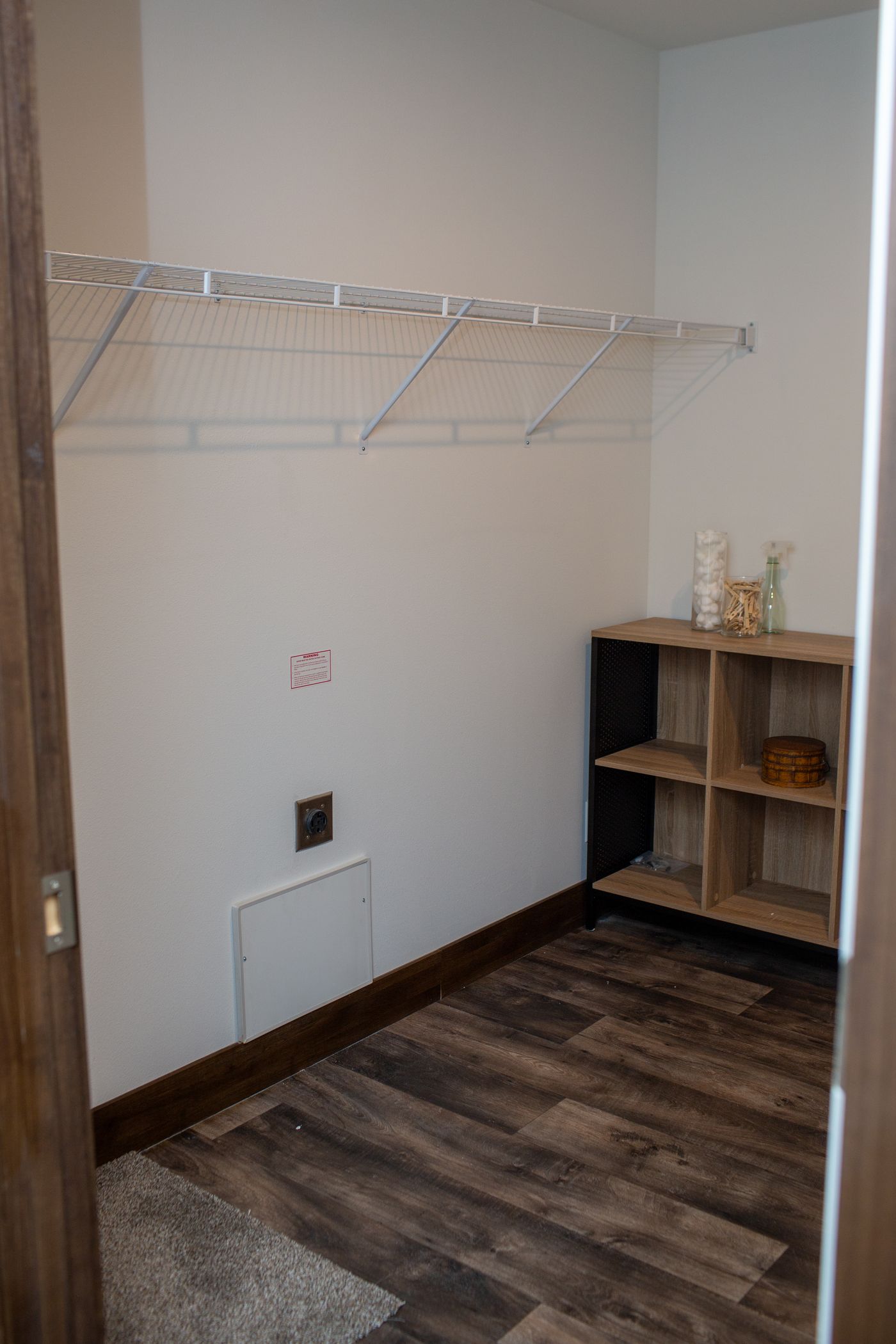 The RAMSEY 75 MOD Utility Room. This Modular Home features 4 bedrooms and 2 baths.