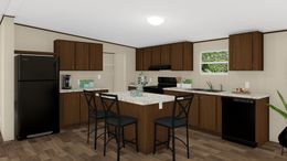 The MARVEL 4 Kitchen. This Manufactured Mobile Home features 4 bedrooms and 2 baths.