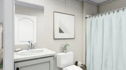 The LEGEND 28X56 Guest Bathroom. This Manufactured Mobile Home features 3 bedrooms and 2 baths.