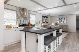 The ANNIVERSARY JEWEL Kitchen. This Manufactured Mobile Home features 3 bedrooms and 2 baths.