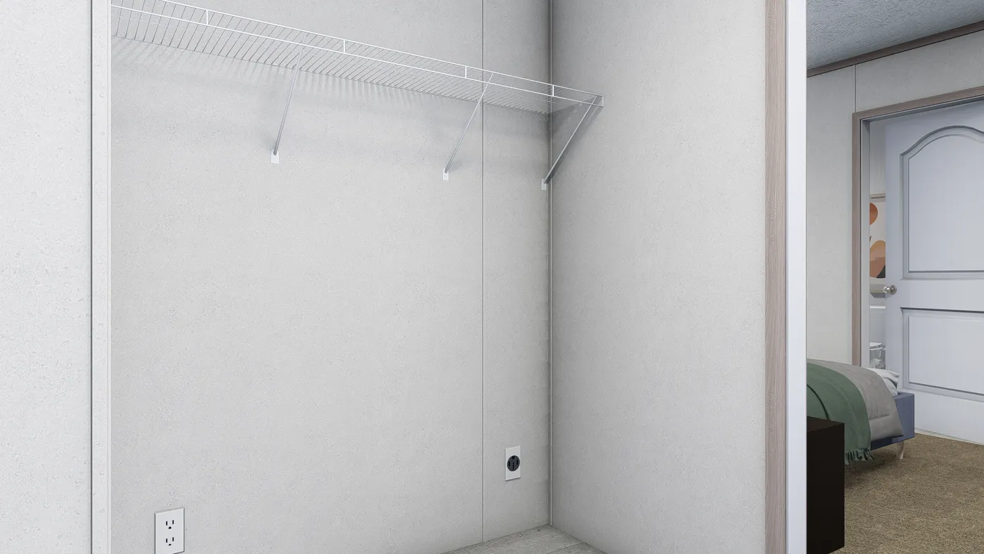 The 5616-4779 THE PULSE Utility Room. This Manufactured Mobile Home features 2 bedrooms and 2 baths.