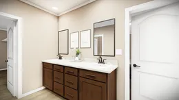 The THE BRYANT Master Bathroom. This Manufactured Mobile Home features 4 bedrooms and 2 baths.