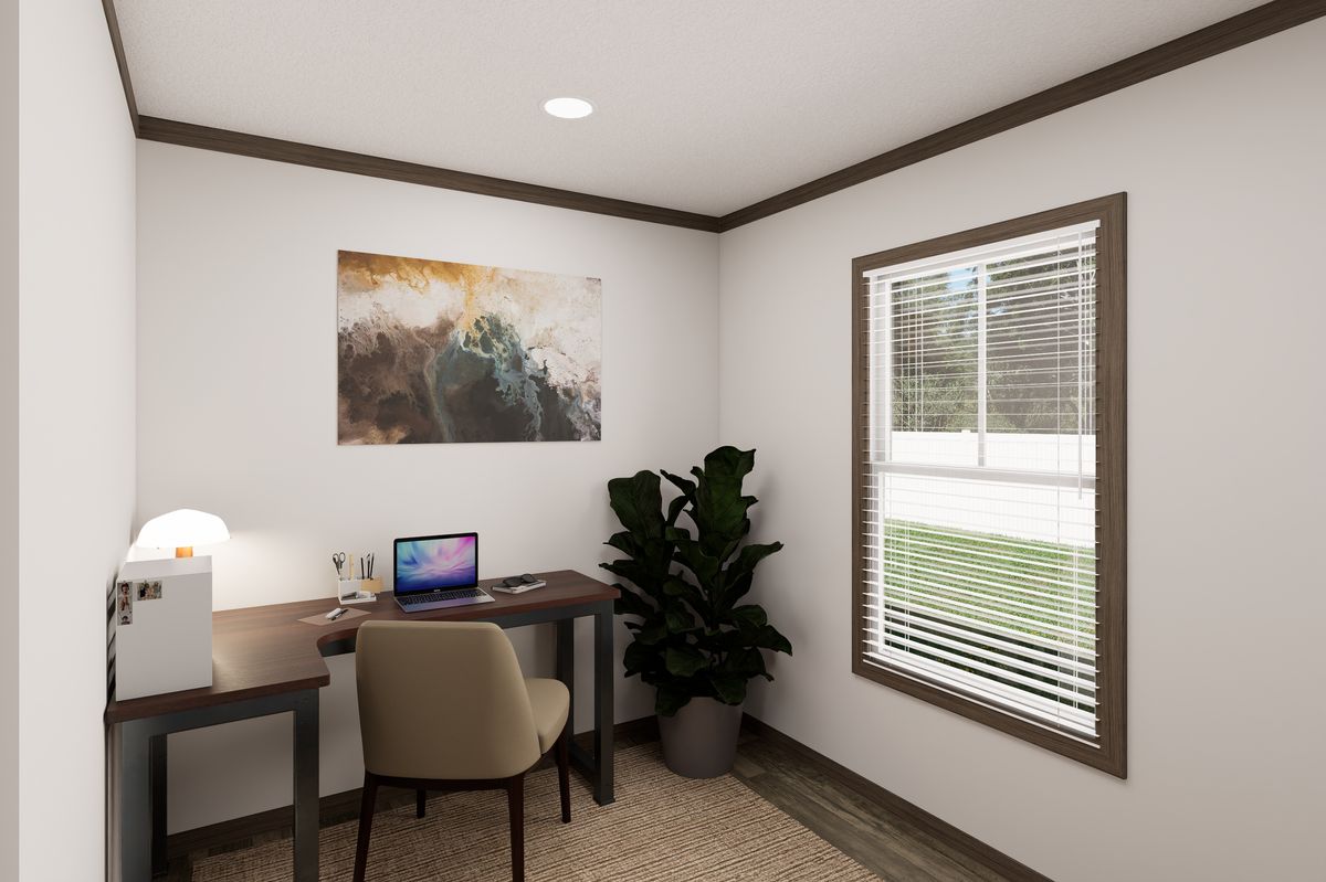 The THE TRUMAN Bedroom. This Manufactured Mobile Home features 3 bedrooms and 2 baths.