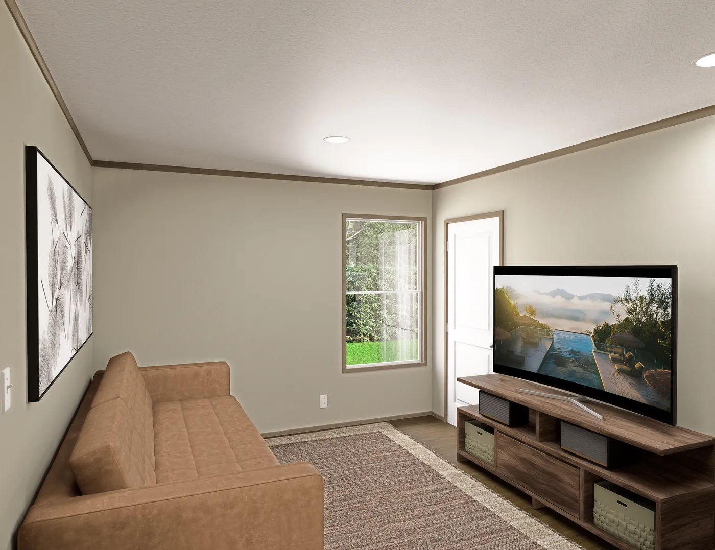 The RAINIER Flex. This Manufactured Mobile Home features 4 bedrooms and 3 baths.