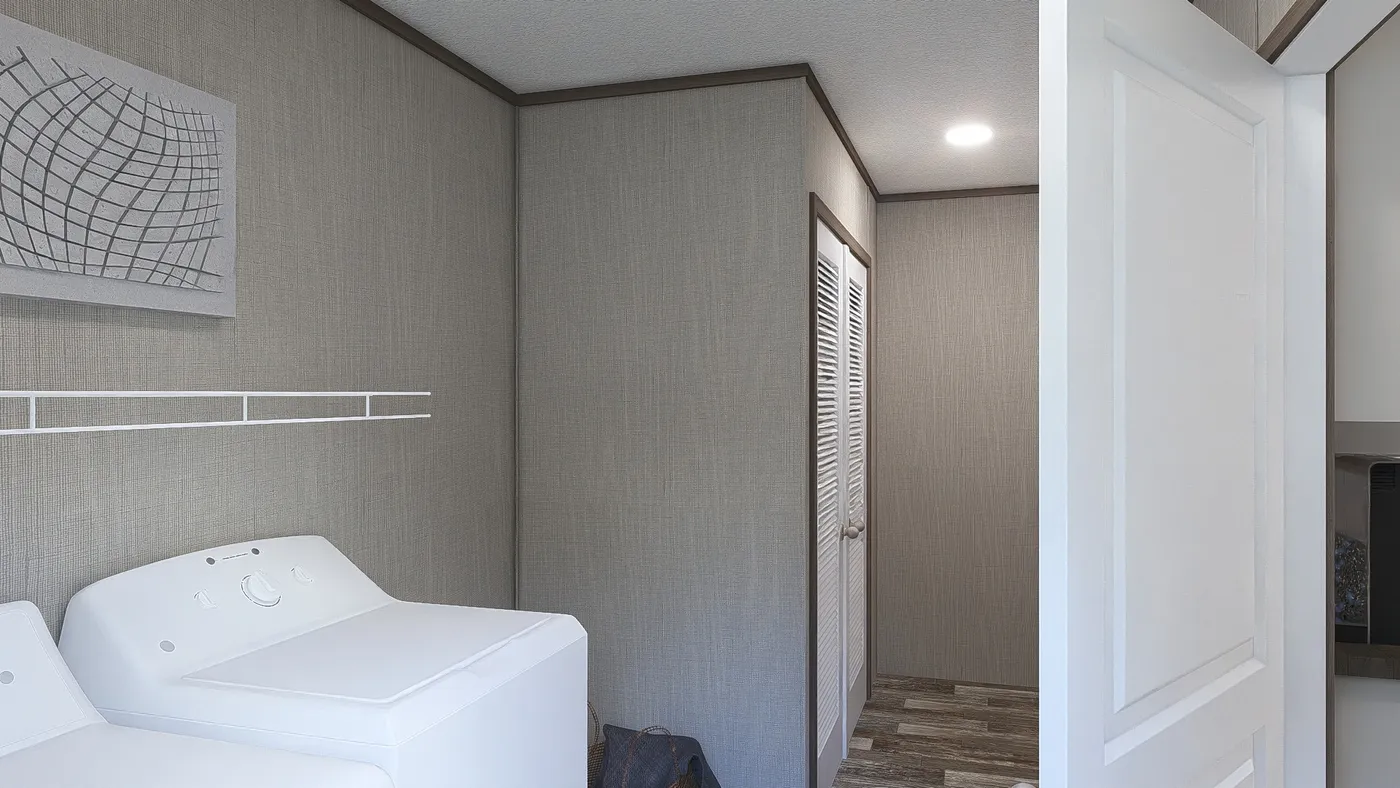 The ULTRA PRO BIG BOY 4 BR 32X76 Utility Room. This Manufactured Mobile Home features 4 bedrooms and 2 baths.