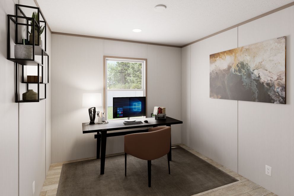 The ULTRA FLEX Bedroom. This Manufactured Mobile Home features 3 bedrooms and 2 baths.