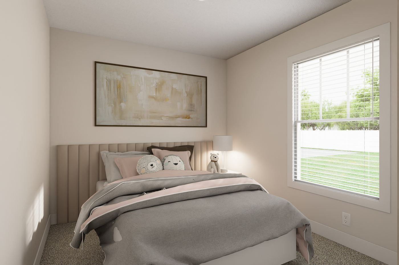 The 4428-MS066 BLUFFTON Bedroom. This Manufactured Mobile Home features 3 bedrooms and 2 baths.