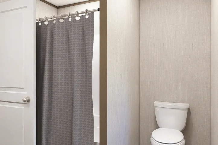 The MOROCCO Guest Bathroom. This Manufactured Mobile Home features 4 bedrooms and 2 baths.