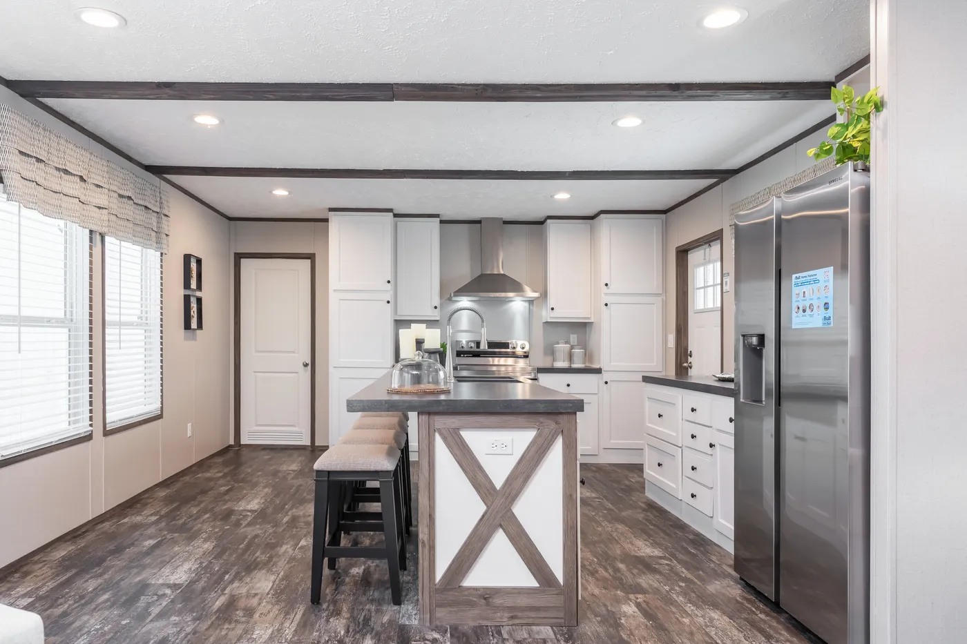 The THE GENERAL Kitchen. This Manufactured Mobile Home features 3 bedrooms and 2 baths.