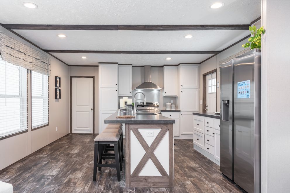 The THE GENERAL Kitchen. This Manufactured Mobile Home features 3 bedrooms and 2 baths.
