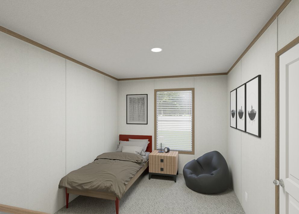The THE RESERVE 52 Bedroom. This Manufactured Mobile Home features 3 bedrooms and 2 baths.