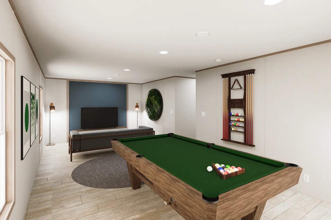 The ULTRA FLEX 76 Den. This Manufactured Mobile Home features 4 bedrooms and 2 baths.