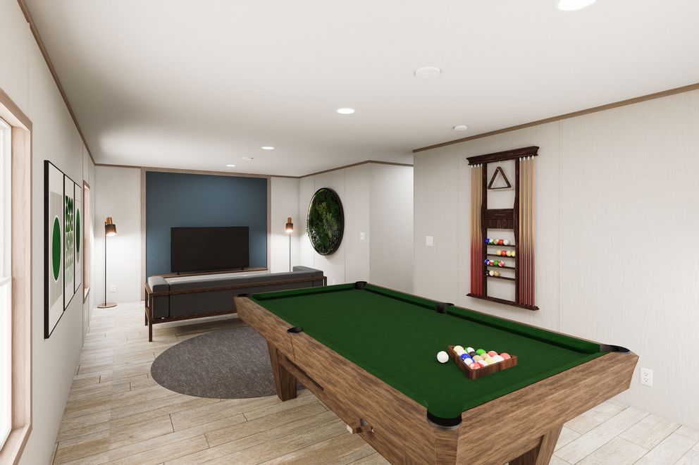 The ULTRA FLEX 76 Den. This Manufactured Mobile Home features 4 bedrooms and 2 baths.