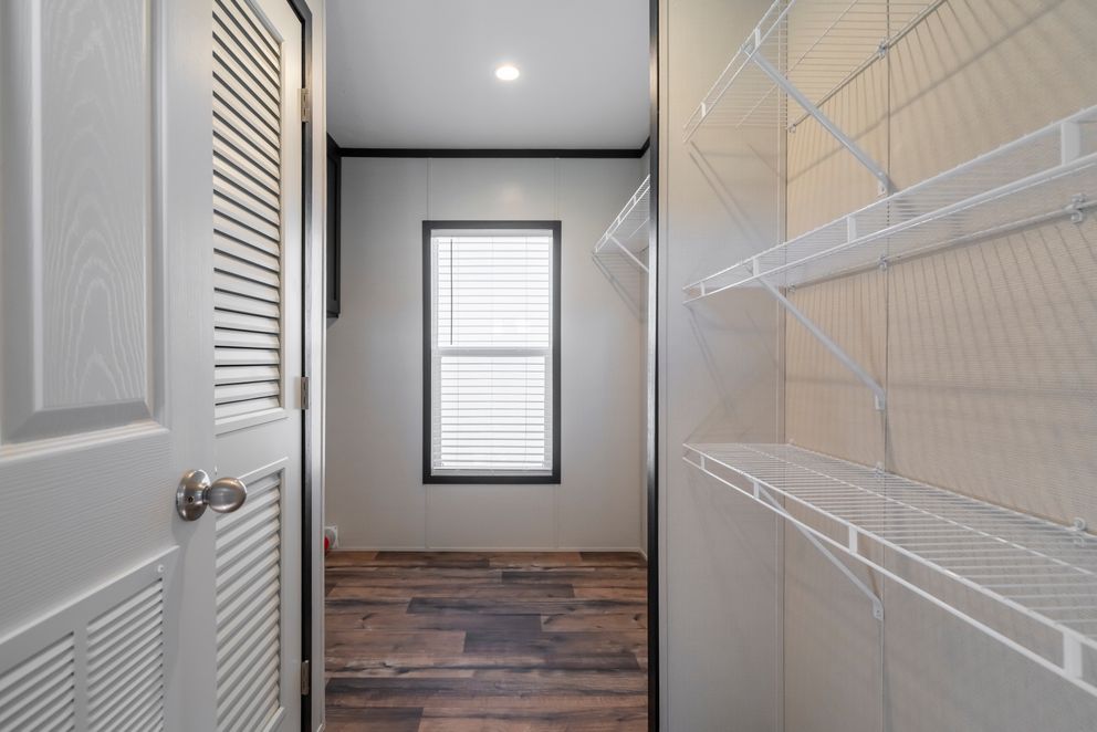 The RAVENWOOD Utility Room. This Manufactured Mobile Home features 3 bedrooms and 2 baths.