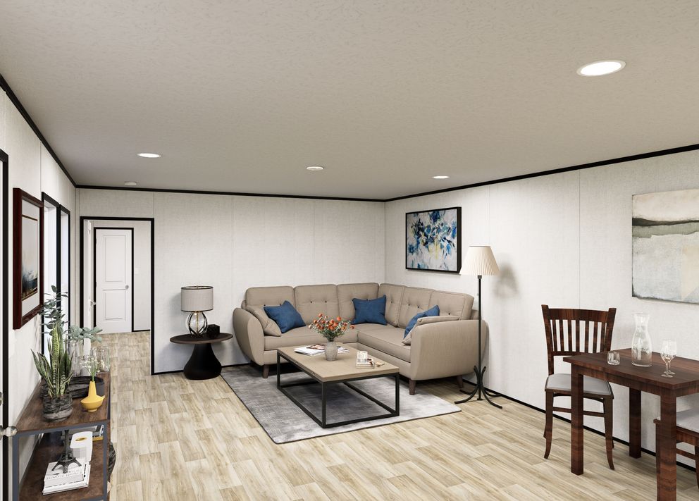 The LUMEN Foyer. This Manufactured Mobile Home features 3 bedrooms and 2 baths.