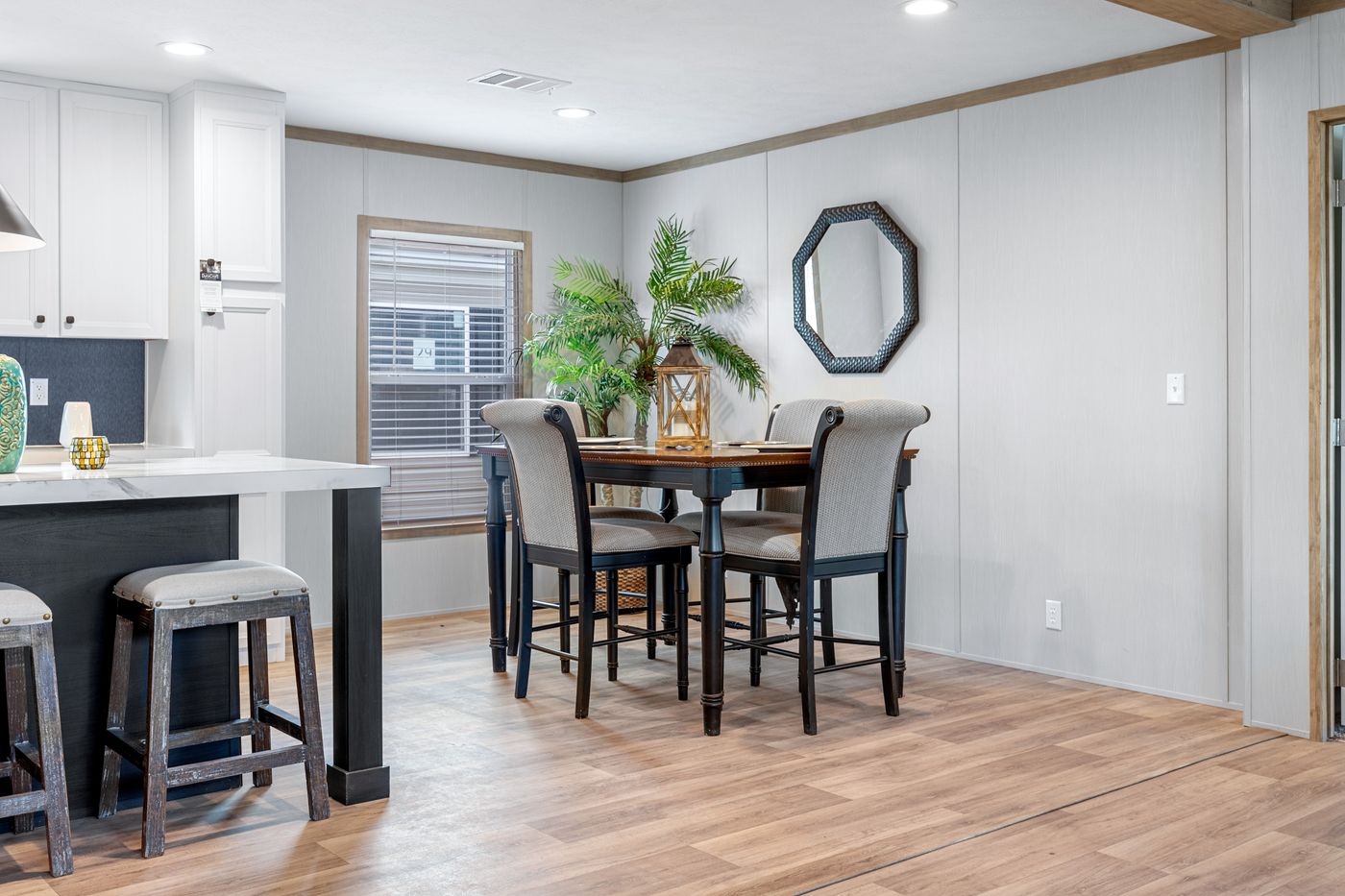 The ANATOLIA Dining Room. This Manufactured Mobile Home features 3 bedrooms and 2 baths.