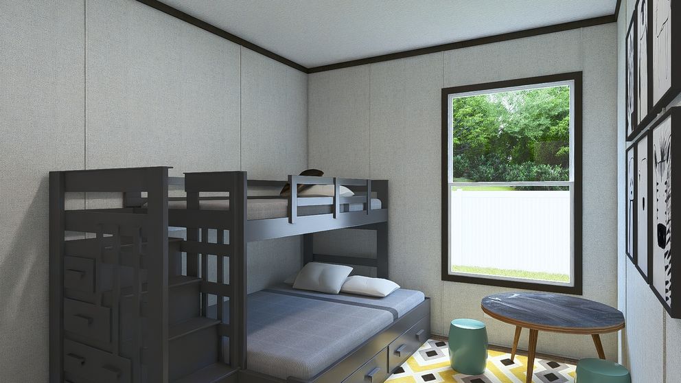 The COLOSSAL Guest Bedroom. This Manufactured Mobile Home features 3 bedrooms and 2 baths.