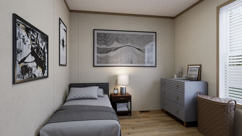 The 6014-CC02 CLEARPATH 60 Bedroom. This Manufactured Mobile Home features 2 bedrooms and 2 baths.