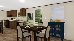 The WONDER Dining Area. This Manufactured Mobile Home features 4 bedrooms and 2 baths.