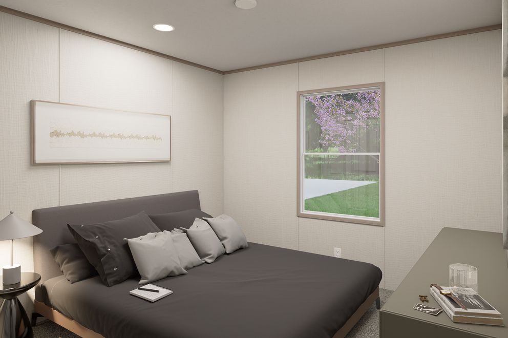 The ULTRA FLEX Guest Bedroom. This Manufactured Mobile Home features 4 bedrooms and 2 baths.