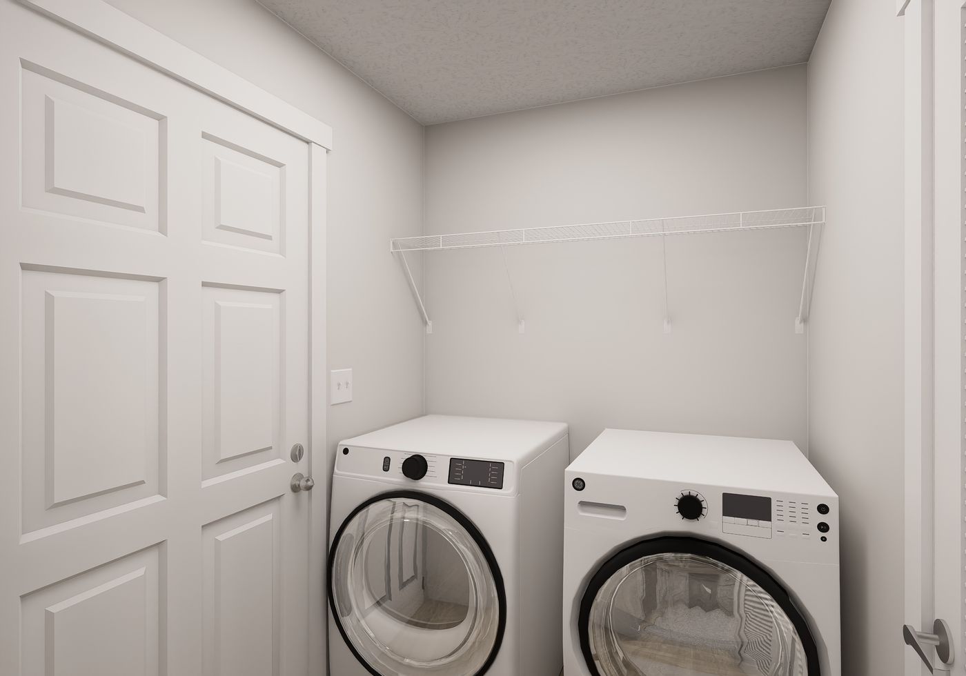 The RIGHT CHOICE 108 Utility Room. This Manufactured Mobile Home features 3 bedrooms and 2 baths.
