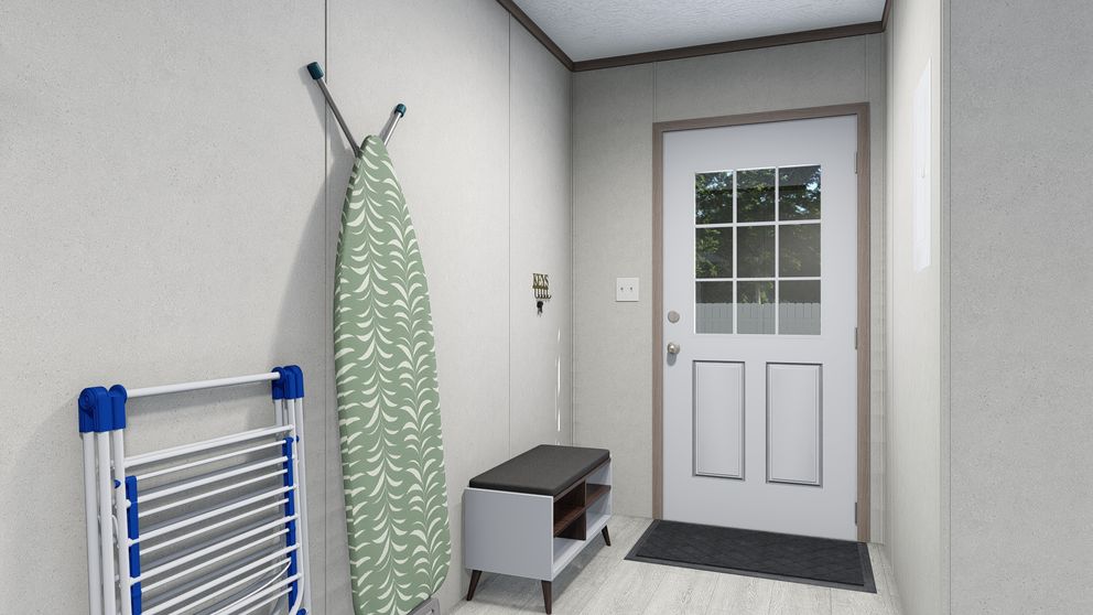 The 5228-5785 THE PULSE Utility Room. This Manufactured Mobile Home features 3 bedrooms and 2 baths.