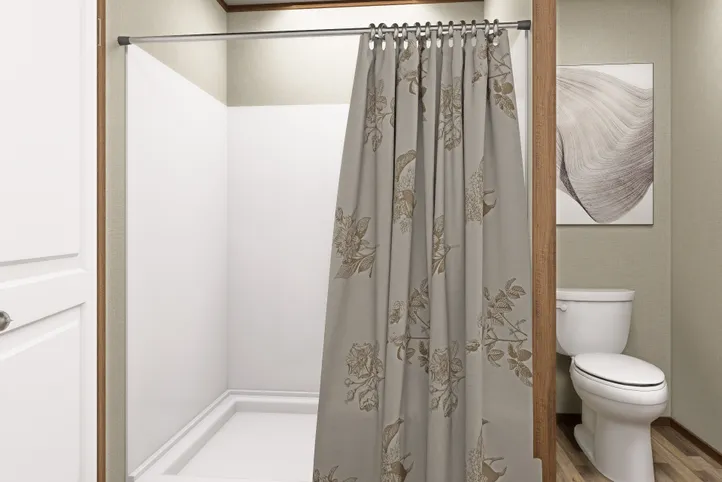 The MOROCCO Primary Bathroom. This Manufactured Mobile Home features 4 bedrooms and 2 baths.