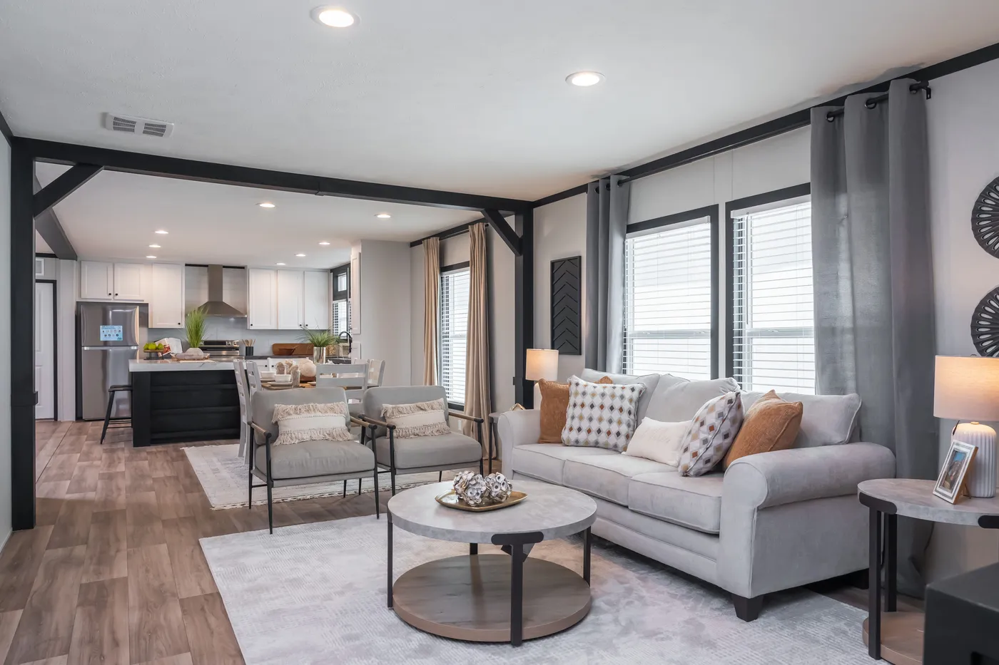 The ABSOLUTE VALUE Den. This Manufactured Mobile Home features 4 bedrooms and 2 baths.