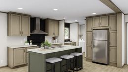 The MOROCCO Kitchen. This Manufactured Mobile Home features 4 bedrooms and 2 baths.