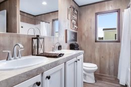 The VISION Master Bathroom. This Manufactured Mobile Home features 3 bedrooms and 2 baths.