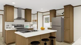 The DYNAMIC Kitchen. This Manufactured Mobile Home features 3 bedrooms and 2 baths.