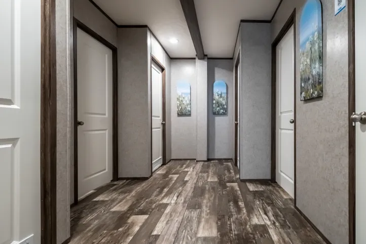 The LOCKLEAR Exterior. This Manufactured Mobile Home features 4 bedrooms and 2 baths.