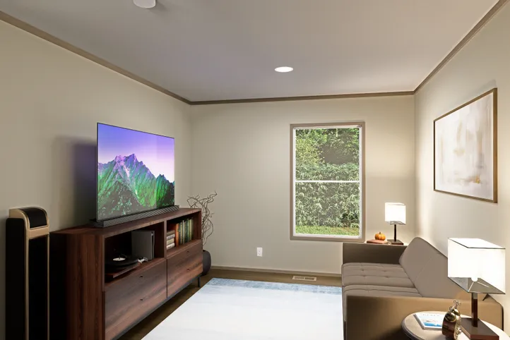 The SUMMIT Flex. This Manufactured Mobile Home features 4 bedrooms and 3 baths.